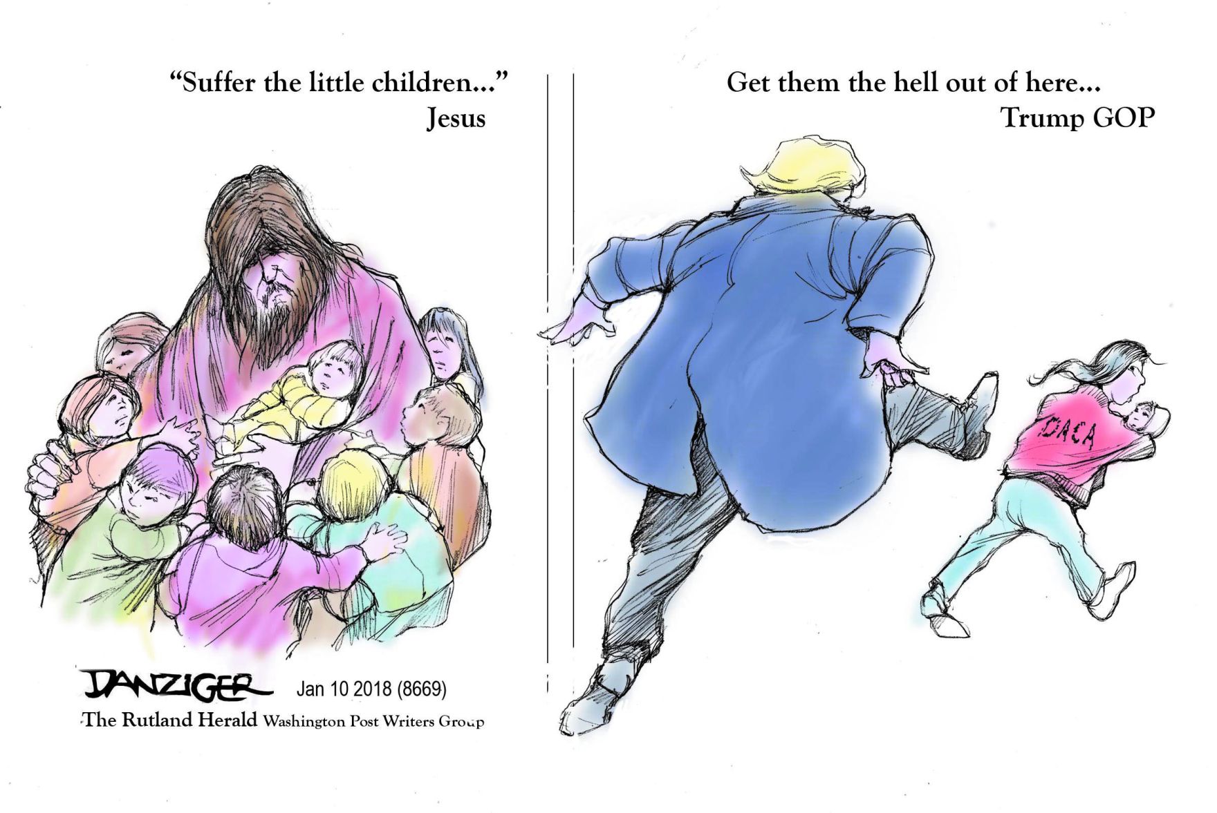 Jeff Danziger cartoon